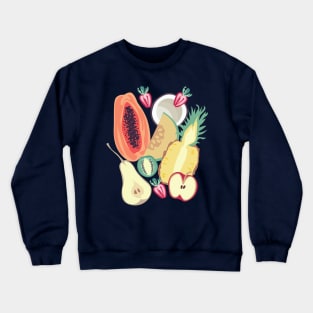 Tropical Fruits Crewneck Sweatshirt